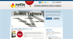 Desktop Screenshot of netteemlak.com